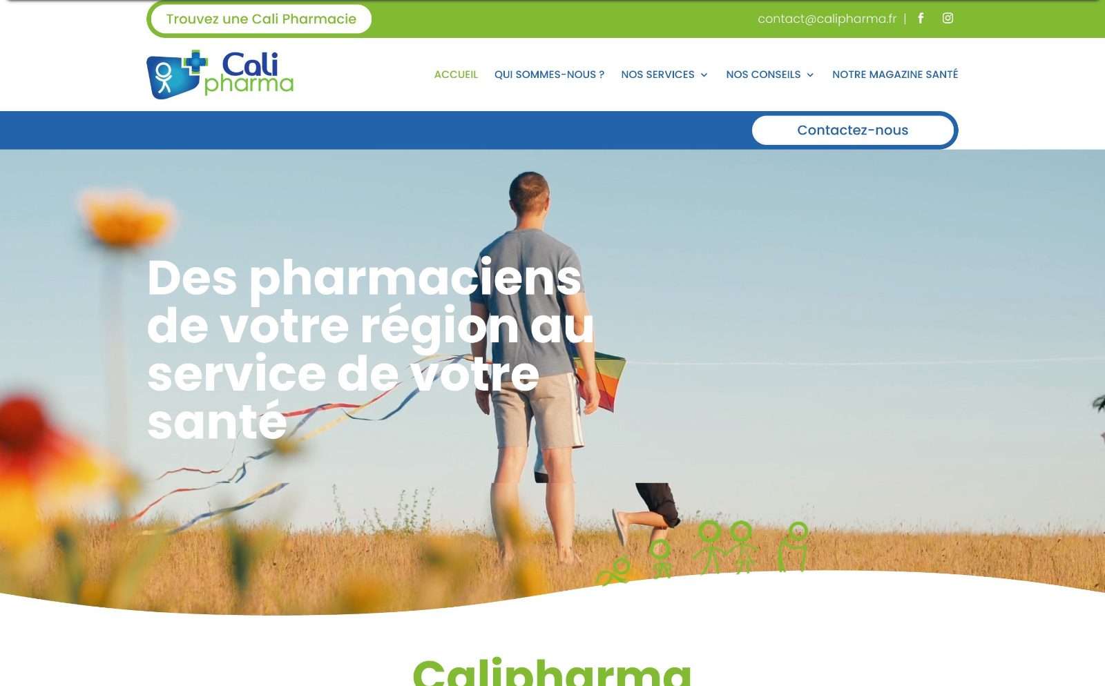Ancien site Calipharma